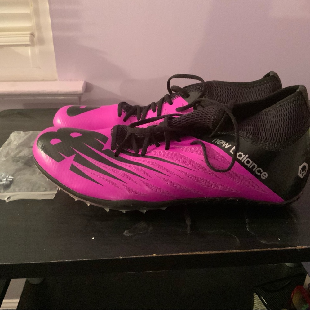 New Balance Pink and Black Athletic Shoes